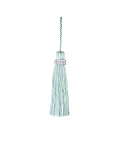 Tiffany Key Tassel, Duck Egg