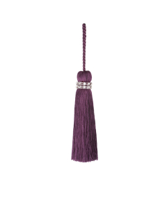 Tiffany Key Tassel, Purple