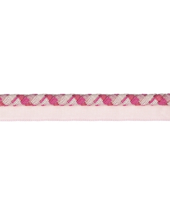 Interlude Flanged Cord, Cerise