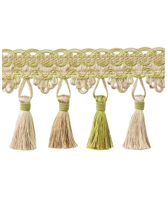 Venice Tassel Fringe, Pistachio