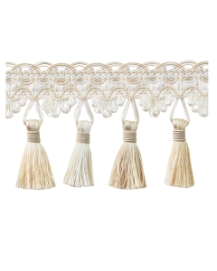 Venice Tassel Fringe, Vanilla