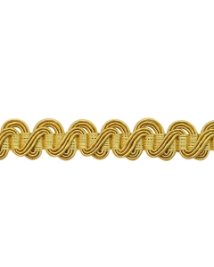 Baroque Scroll Gimp, Antique Gold