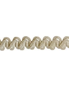 Baroque Scroll Gimp, Beige