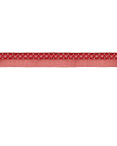 Belezza Flanged Cord, Ruby