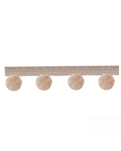 Hygge Pom Pom Fringe, Blush