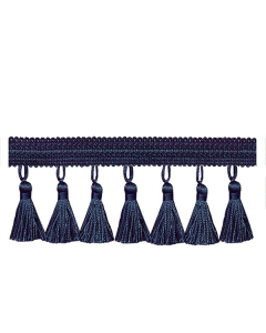 Principal Tassel Fringe, Navy