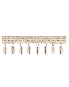 Principal Beaded Fringe, Cream