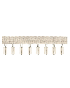 Principal Beaded Fringe, Ivory