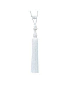 Principal Adena Large Tieback, White