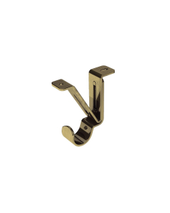 Integra 28mm Top Fix Bracket, Antique Brass