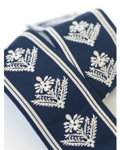 Laura Ashley Borders - Lady Fern, Midnight Navy 