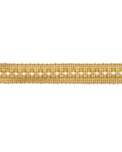 Laura Ashley Narrow Braid Gold