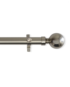 Laura Ashley, 28mm Ball End Eyelet Pole (Matt Nickel)