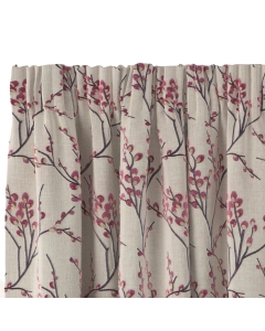 Mila Berry 0.5Wx39 Mini Taped Curtain