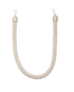 Laura Ashley Rope Tieback, Cream