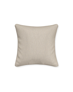 Silva Natural Flanged Trim Edge Cushion Cover - 43x43cm