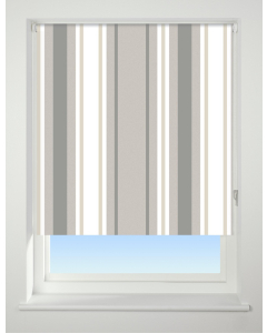 Universal - "Stripe Neutral" Pattern Blackout Roller Blind (170cm Drop)