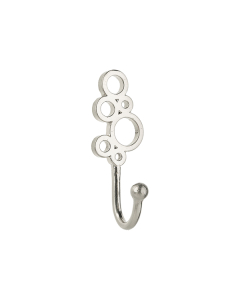 Swish Circle Hook, Satin Steel 