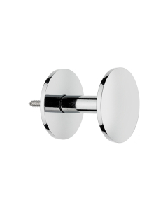 Swish Contemporary Cylinder Hook, Satin Steel