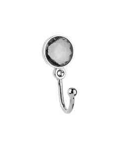 Swish Crystal Hook, Chrome  