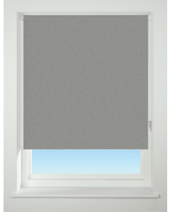 Universal - "Sparkle Grey" Texture Blackout Roller Blind (170cm Drop)