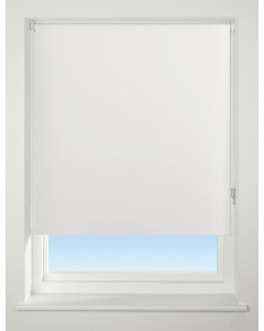 Universal - "Snow White" Plain Daylight Roller Blind (170cm Drop)