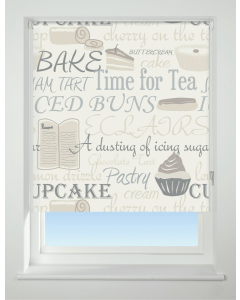 Universal - "Bake Off Neutral" Pattern Daylight Roller Blind (170cm Drop)