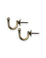 Laura Ashley Classic Tieback Hook Antique Brass