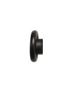 Foundry 19mm, Stud Finial, Textured Black