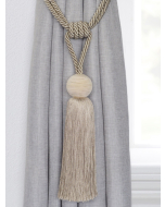 Laura Ashley Theodora Tassel Tieback, Linen