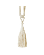 Coastal Natural Tassel Tieback, Cotton