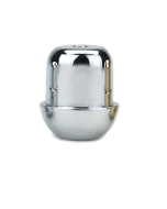 H154 Metal Acorn, Chrome