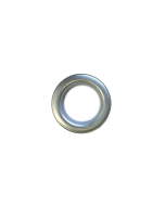 25mm Brass Eyelets (H2023) - Satin Silver 