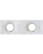 40mm Plastic Eyelet Tape (H3089) x 25m