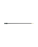 Handcrafted Pole 100cm Draw Rod, Charcoal