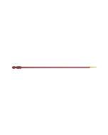 Handcrafted Pole 100cm Draw Rod, Claret