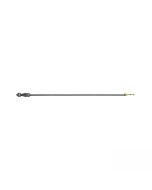 Handcrafted Pole 100cm Draw Rod, Pewter