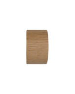 Lunar 28mm, End Cap Finial,  Oak 