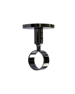 Strand 35mm Ceiling Bracket, Black Nickel