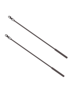 75cm Draw Rod, Black Nickel, 1 Pair