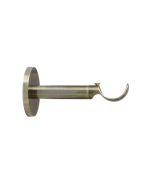 Strand 11cm Passing Bracket, Burnished Brass