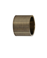 Strand 35mm, Recess Bracket, Burnished Brass