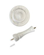 Laura Ashley Haywood Holdback, White