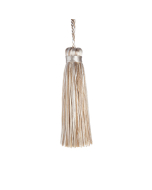 Florentine Cushion Tassel, Beige