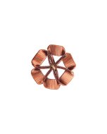 Florentine Small Rosette, Terracotta