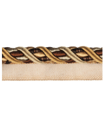 Florentine Flanged Cord, Bronze