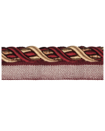 Florentine Flanged Cord, Wine