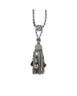 Interlude Pendant Tieback, Nero