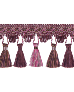 Interlude Tassel Fringe, Aubergine