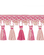 Interlude Tassel Fringe, Cerise